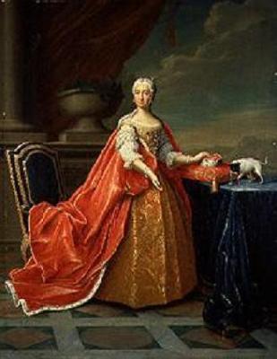 Peter Jakob Horemans Portrait of Maria Anna Caroline von Bayern Germany oil painting art